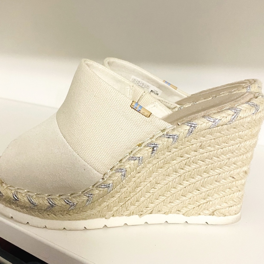 TOMS Monica Espadrill wedge